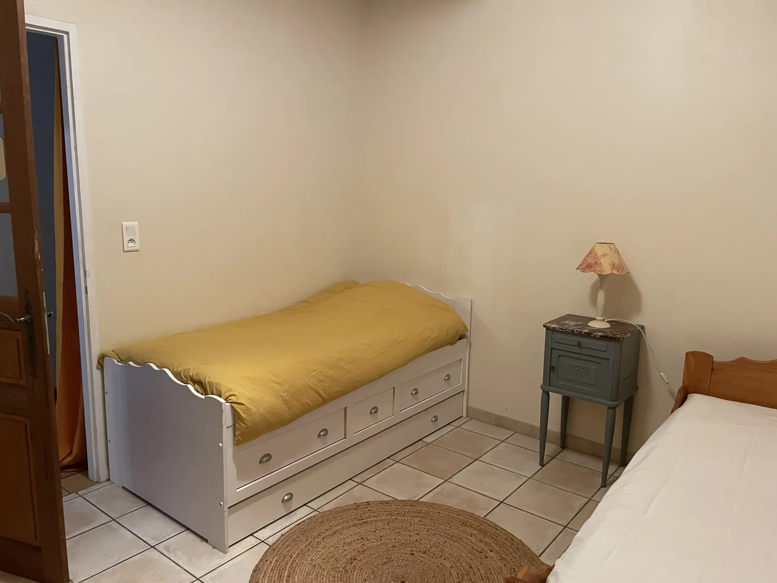 Chambre lits simples Villa des 3 sources